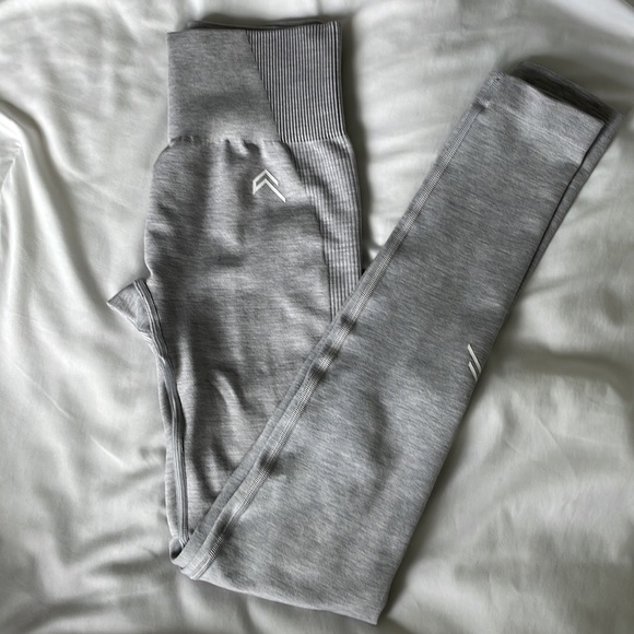 Oner active grey marl leggings. - Picture 2 of 3